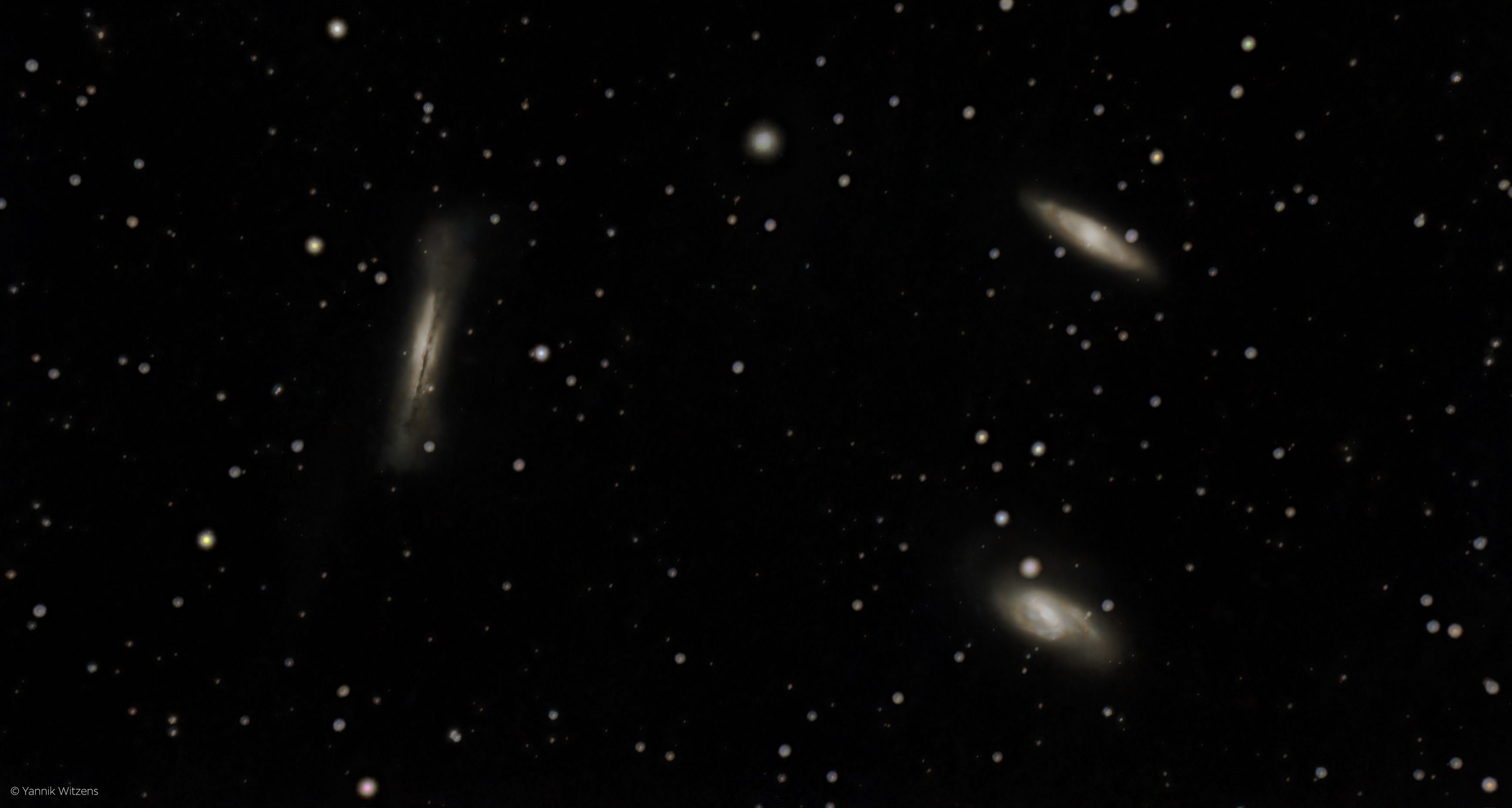 Leo-Triplett (M65, M66, NGC3628)
