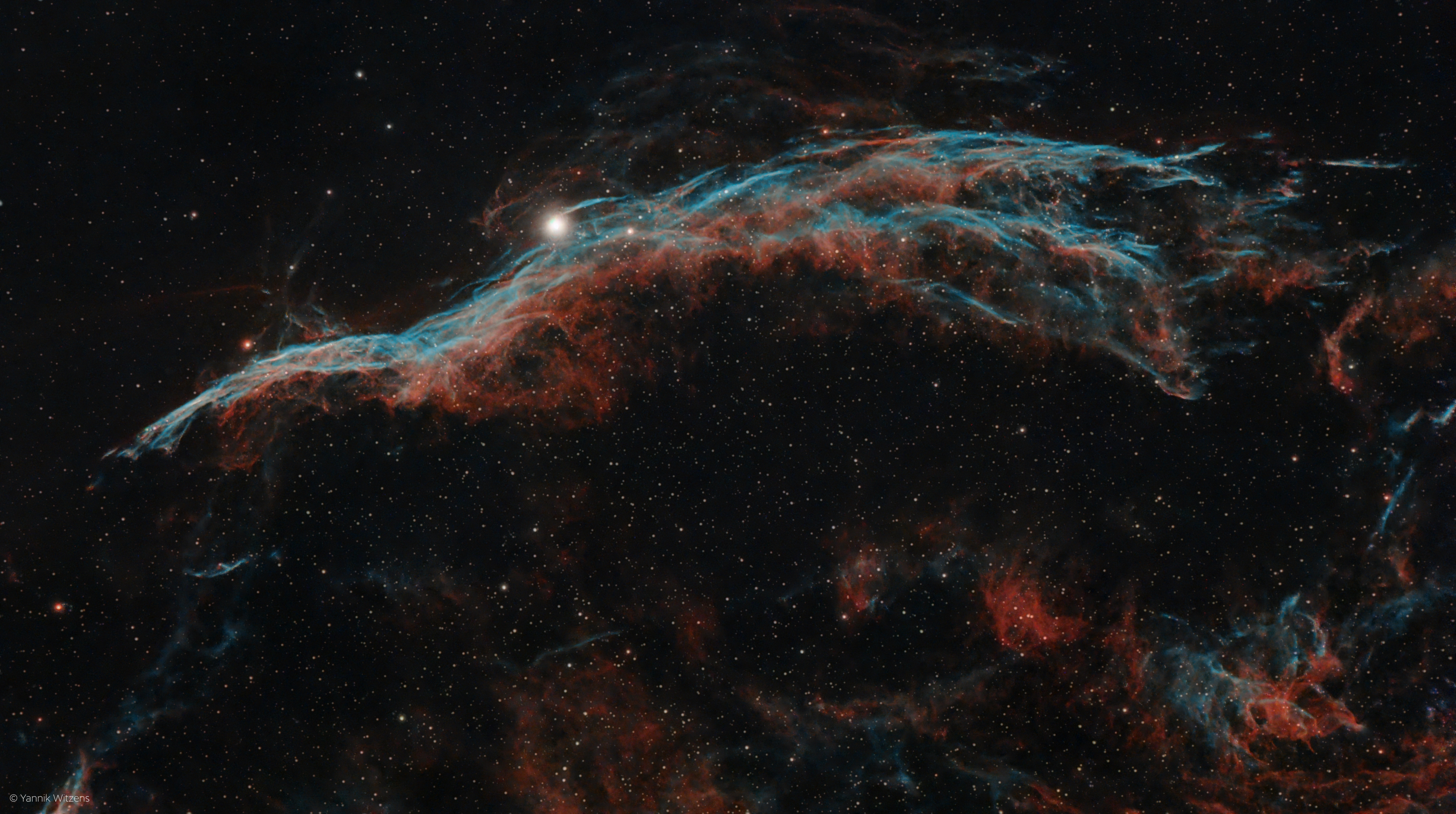 Westlicher Schleiernebel (NGC6960)