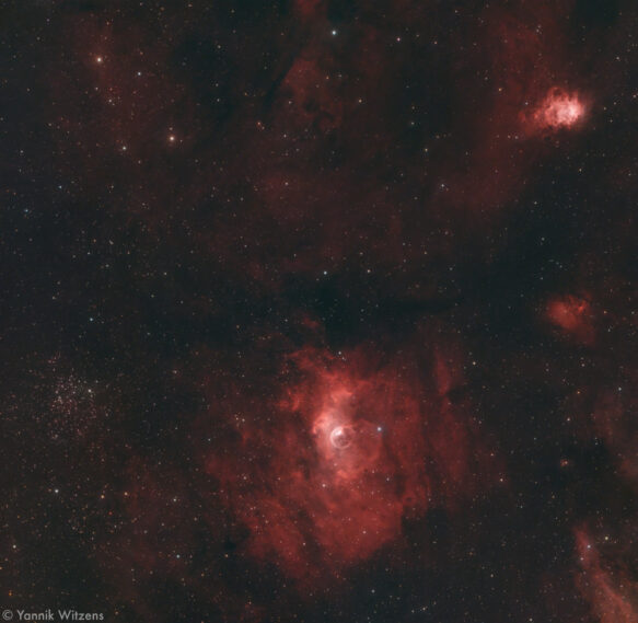 Blasennebel (NGC7635), NGC7538, M52
