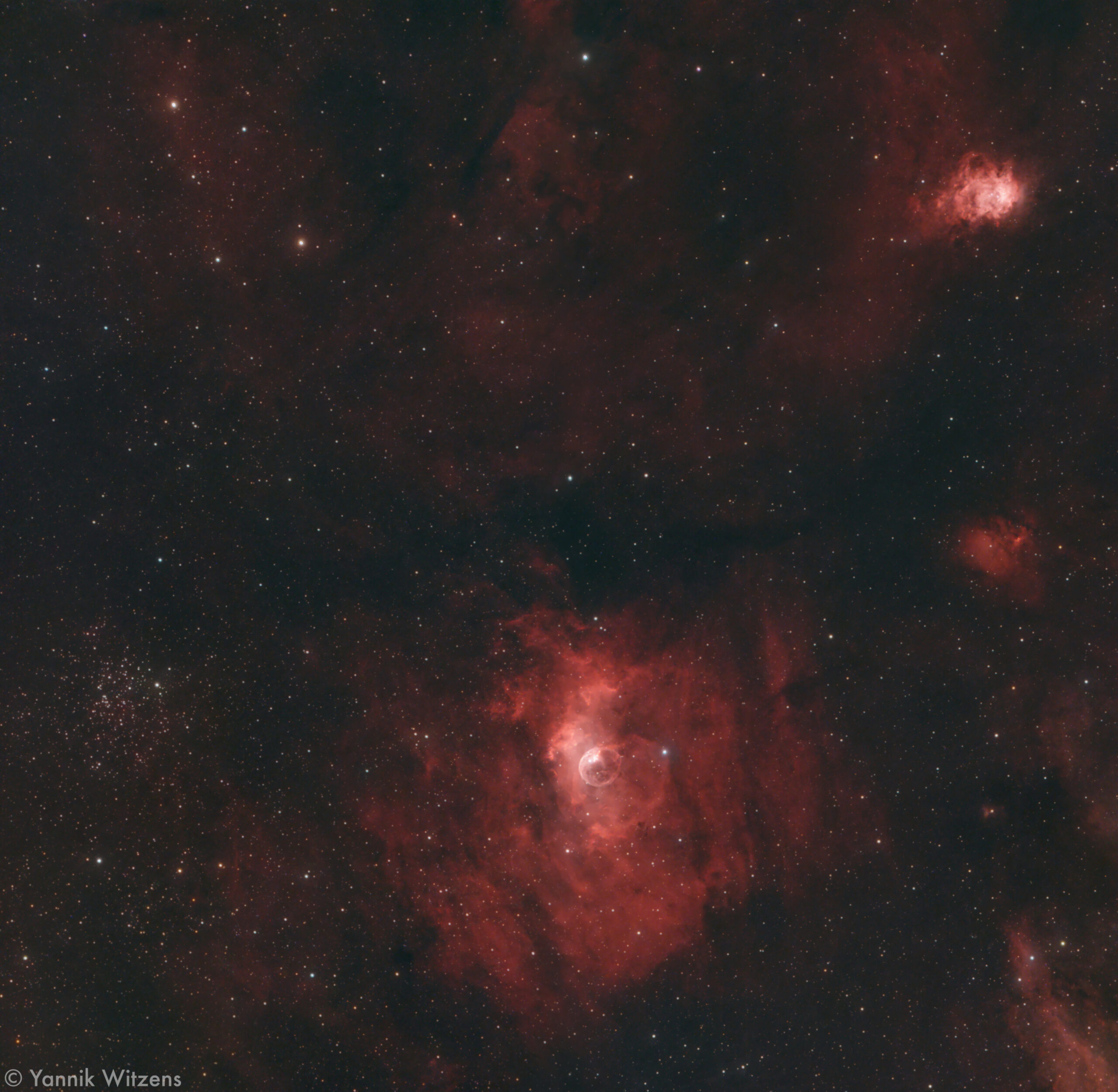 Blasennebel (NGC7635), NGC7538, M52