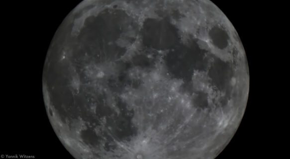 ISS-Transit vor dem Mond