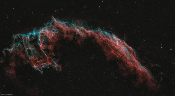 Östlicher Schleiernebel (NGC6992)